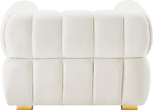 Load image into Gallery viewer, Gwen Cream Velvet Chair