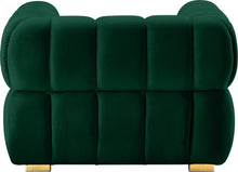Load image into Gallery viewer, Gwen Green Velvet Chair