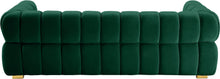 Load image into Gallery viewer, Gwen Green Velvet Sofa