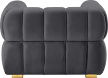 Load image into Gallery viewer, Gwen Grey Velvet Chair