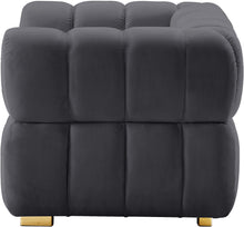 Load image into Gallery viewer, Gwen Grey Velvet Chair