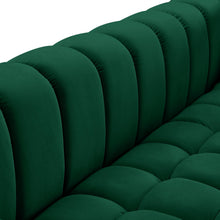 Load image into Gallery viewer, Gwen Green Velvet Loveseat