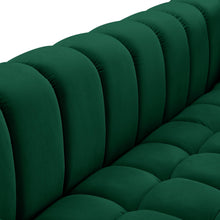 Load image into Gallery viewer, Gwen Green Velvet Sofa