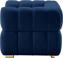 Load image into Gallery viewer, Gwen Navy Velvet Chair