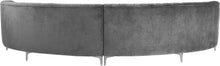 Load image into Gallery viewer, Jackson Grey Velvet 2pc. Sectional