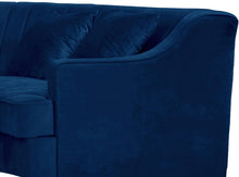 Load image into Gallery viewer, Jackson Navy Velvet 2pc. Sectional