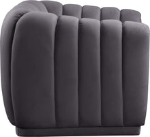 Load image into Gallery viewer, Dixie Grey Velvet Chair
