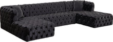 Load image into Gallery viewer, Coco Black Velvet 3pc. Sectional (3 Boxes)