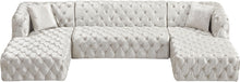 Load image into Gallery viewer, Coco White Velvet 3pc. Sectional (3 Boxes)