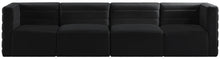 Load image into Gallery viewer, Quincy Black Velvet Modular Sofa