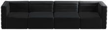 Load image into Gallery viewer, Quincy Black Velvet Modular Sofa