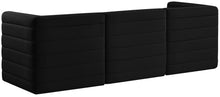 Load image into Gallery viewer, Quincy Black Velvet Modular Sofa