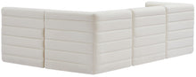 Load image into Gallery viewer, Quincy Cream Velvet Modular Sectional