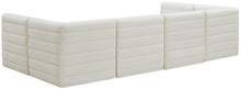 Load image into Gallery viewer, Quincy Cream Velvet Modular Sectional