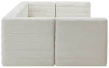 Load image into Gallery viewer, Quincy Cream Velvet Modular Sectional