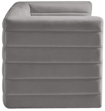 Load image into Gallery viewer, Quincy Grey Velvet Modular Sofa