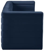 Load image into Gallery viewer, Quincy Navy Velvet Modular Sofa