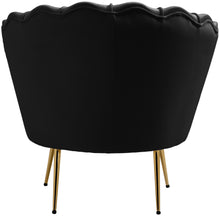 Load image into Gallery viewer, Gardenia Black Velvet Chair