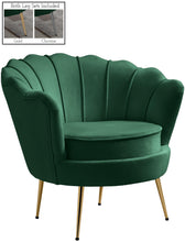 Load image into Gallery viewer, Gardenia Green Velvet Chair