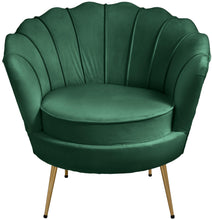 Load image into Gallery viewer, Gardenia Green Velvet Chair