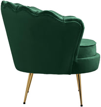 Load image into Gallery viewer, Gardenia Green Velvet Chair