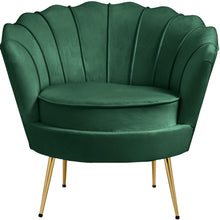 Load image into Gallery viewer, Gardenia Green Velvet Chair