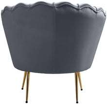 Load image into Gallery viewer, Gardenia Grey Velvet Chair