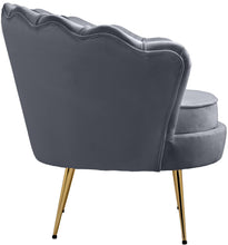 Load image into Gallery viewer, Gardenia Grey Velvet Chair