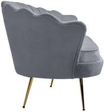 Load image into Gallery viewer, Gardenia Grey Velvet Sofa