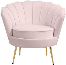 Load image into Gallery viewer, Gardenia Pink Velvet Chair