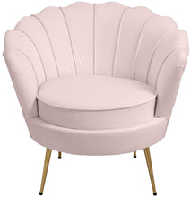 Load image into Gallery viewer, Gardenia Pink Velvet Chair