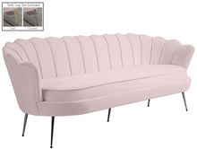 Load image into Gallery viewer, Gardenia Pink Velvet Sofa
