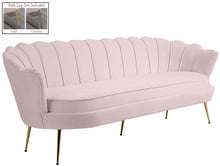 Load image into Gallery viewer, Gardenia Pink Velvet Sofa