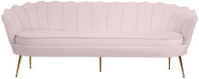 Load image into Gallery viewer, Gardenia Pink Velvet Sofa