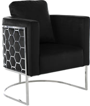 Load image into Gallery viewer, Casa Black Velvet Chair