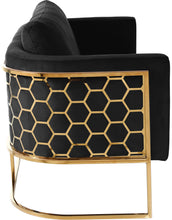 Load image into Gallery viewer, Casa Black Velvet Sofa
