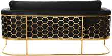 Load image into Gallery viewer, Casa Black Velvet Sofa
