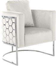 Load image into Gallery viewer, Casa Cream Velvet Chair