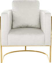 Load image into Gallery viewer, Casa Cream Velvet Chair