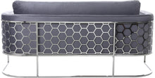Load image into Gallery viewer, Casa Grey Velvet Sofa