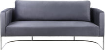 Load image into Gallery viewer, Casa Grey Velvet Sofa