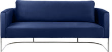 Load image into Gallery viewer, Casa Navy Velvet Sofa