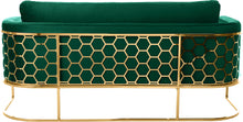 Load image into Gallery viewer, Casa Green Velvet Sofa