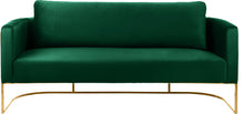 Load image into Gallery viewer, Casa Green Velvet Sofa