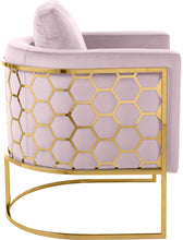Load image into Gallery viewer, Casa Pink Velvet Chair