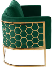 Load image into Gallery viewer, Casa Green Velvet Sofa