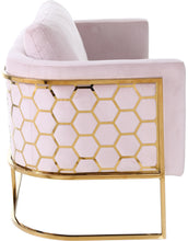 Load image into Gallery viewer, Casa Pink Velvet Sofa