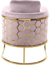 Load image into Gallery viewer, Casa Pink Velvet Chair