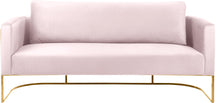 Load image into Gallery viewer, Casa Pink Velvet Sofa