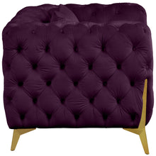 Load image into Gallery viewer, Kingdom Purple Velvet Chair